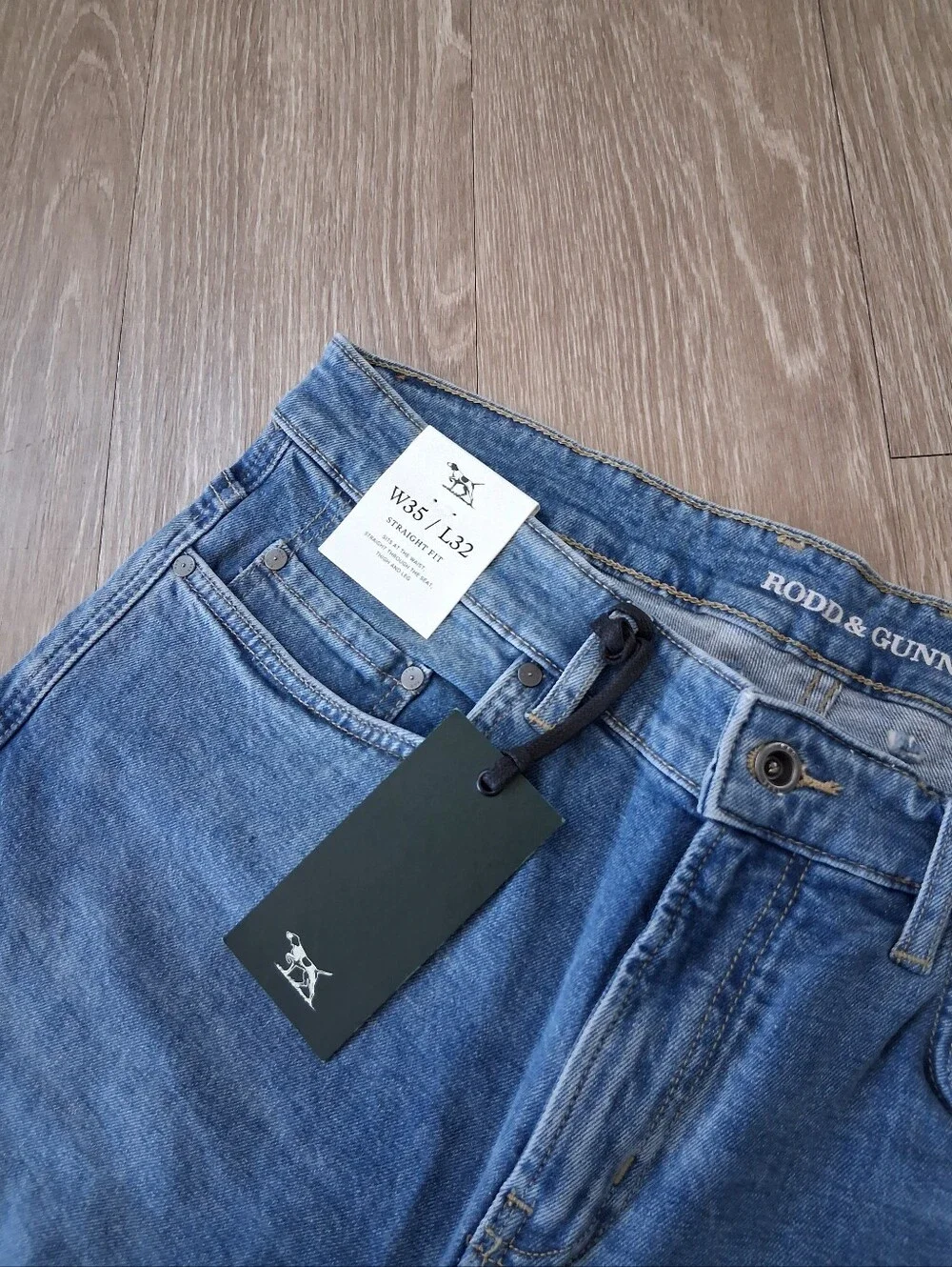 Rodd & Gunn Lowry Straight Fit Jean Sky Blue RL